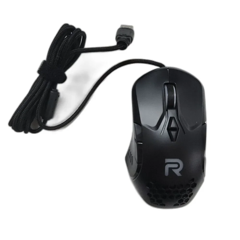 Runmus Gaming Wired Mouse with Ergonomic Anti Fatigue Design